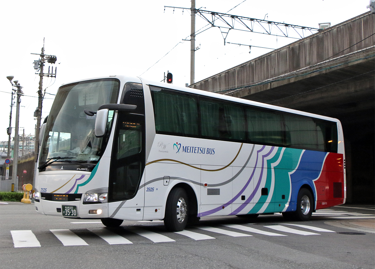名鉄バス「名古屋～新潟線」　3505