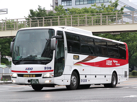 京王バス東「中央高速バス名古屋線」　K51209
