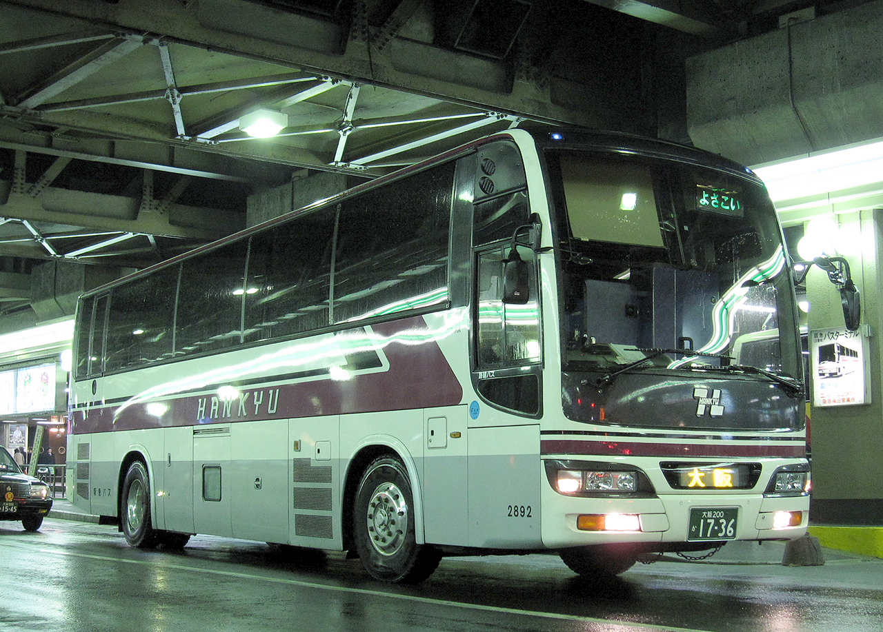 阪急バス「よさこい号」　1736